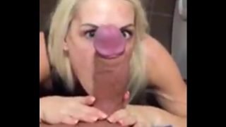 Hot And Horny blonde Sucking